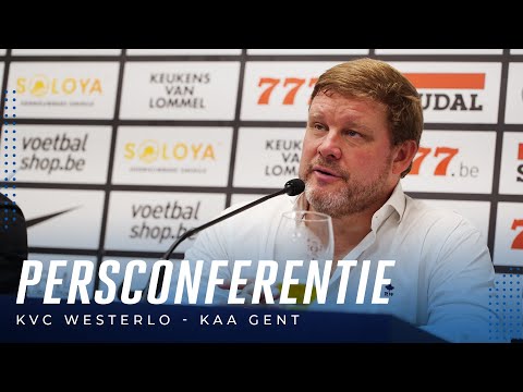 🎙️ Persconferentie na KVC Westerlo - KAA Gent