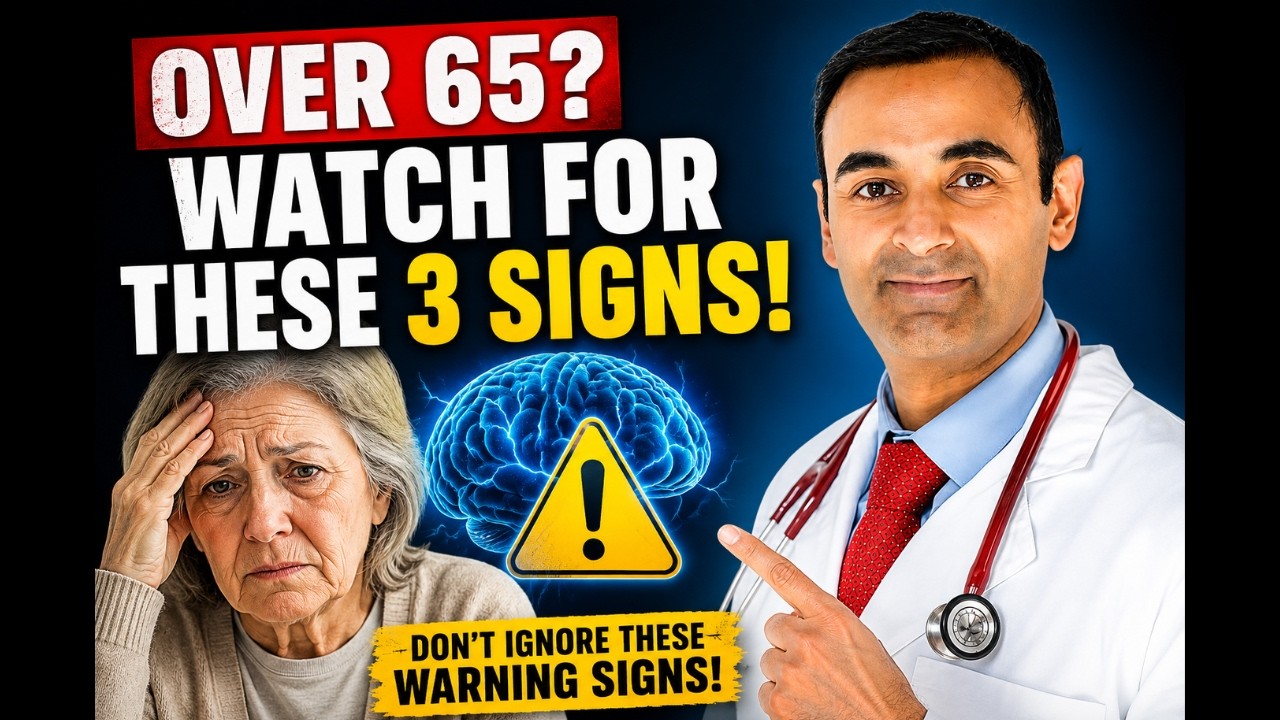 PLEASE Tell Anybody OVER-65: 3 Early DEMENTIA Signs Most People Miss