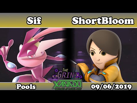 The Grind 91 Sif (Greninja) vs ShortBloom (Mii Gunner) Pools