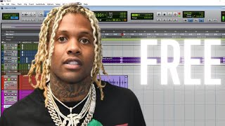 LIL DURK PRO TOOLS TEMPLATE (WAVES PLUGINS) #lildurk #engineering #template
