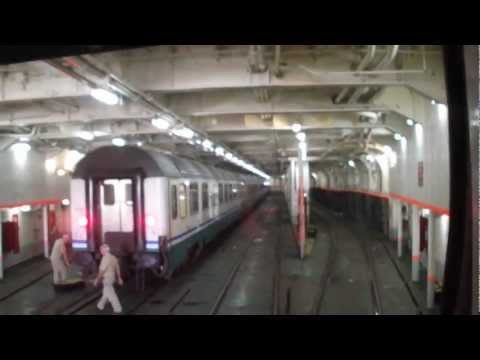 Train Ferry Crossing the Straight of Messina