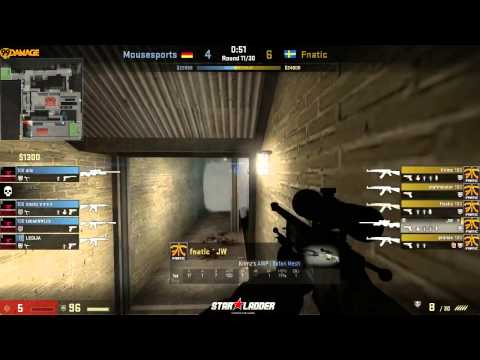 SLTV StarSeries X - Spieltag 5 mousesports vs. fnatic (de_train)