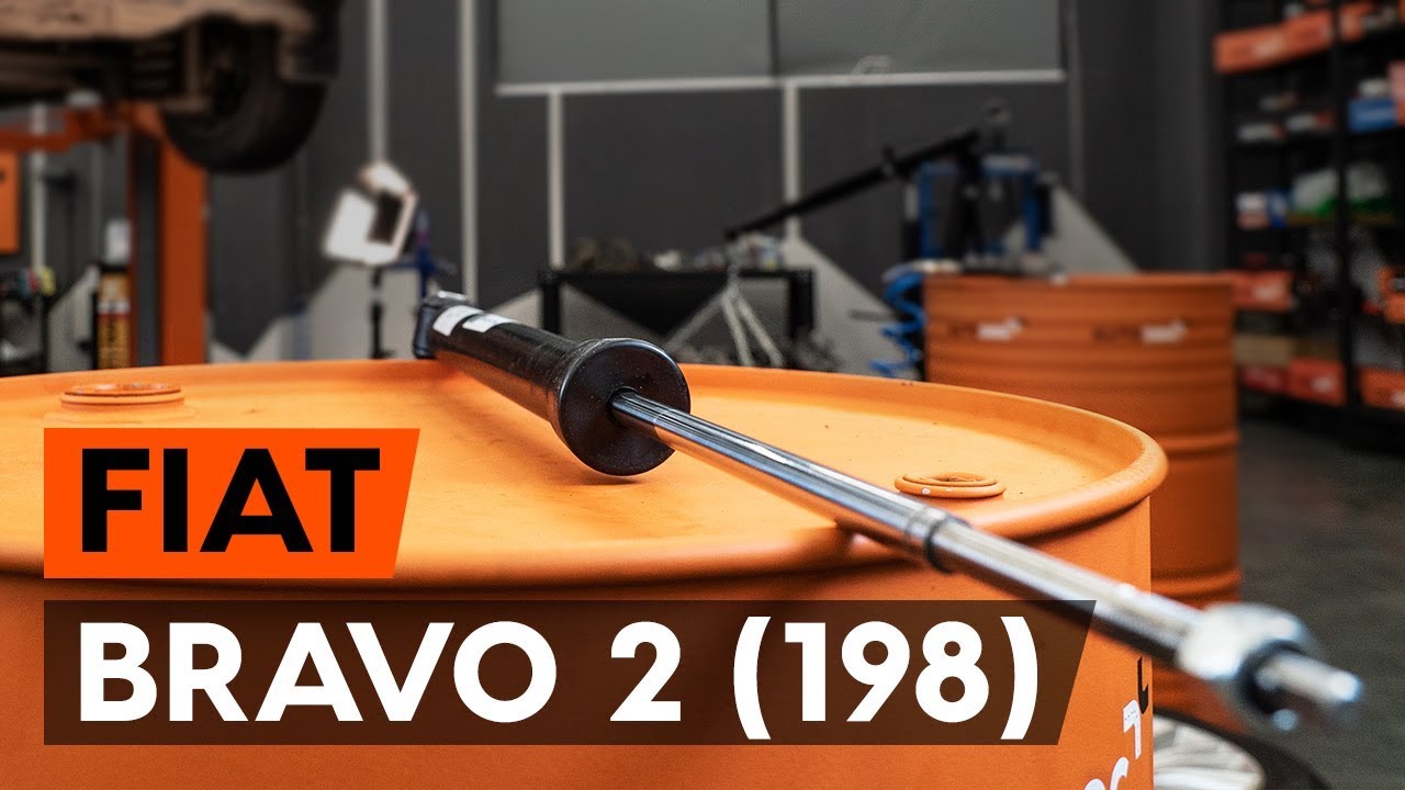 Come cambiare ammortizzatori della parte posteriore su Fiat Bravo 198 - Guida alla sostituzione