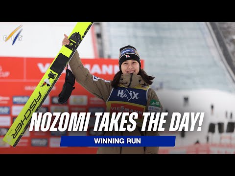 Nozomi's Perfect Takeoff at Lillehammer! 🚀 | FIS Ski Jumping