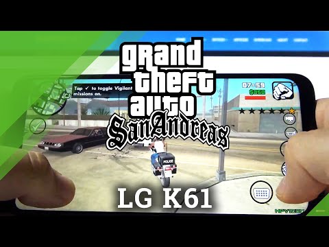Gaming Quality Test on LG K61 - GTA San Andreas Gameplay