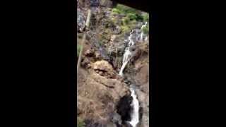 preview picture of video 'Waterfall near Goa'