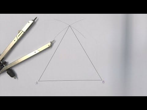 How to construct an equilateral triangle