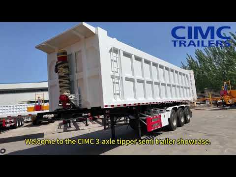 Why Southeast Asia Needs This CIMC 3 Axle Tipper Trailer | Dump Trailer for Export