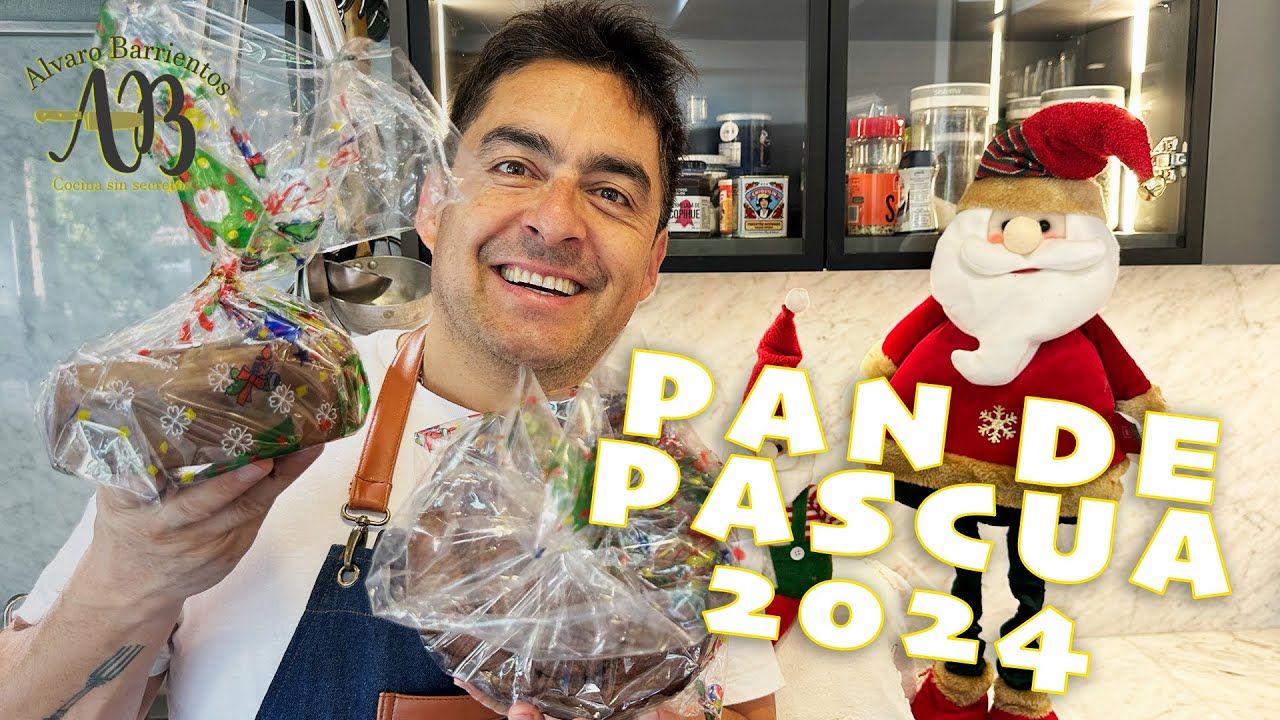 Pan de Pascua 2024 - Así se hace un Pan de Pascua húmedo y delicioso.