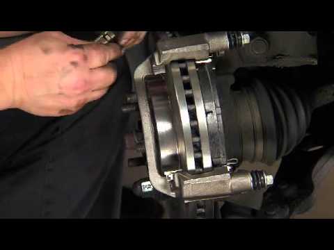 Changing Disc Brakes Step 7 - Install New Calipers, Pads and Hardware