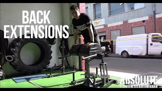 Back Extensions: How To Do The Back Extension With Proper Form