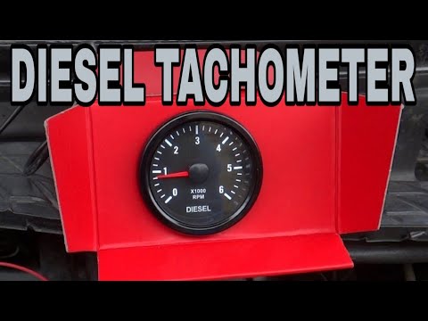 🚗 Tachometer Gauge for Diesel Motor Engine - VW Golf MK2