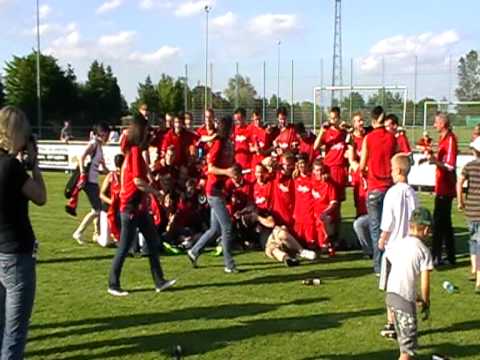 13/06/2009 Relegationsspiel Mannschaftsfoto