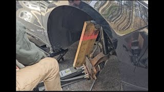 Acura MDX Front Strut Replacement.  THE EASY WAY!!  20 minutes. DIY (2014-2020)
