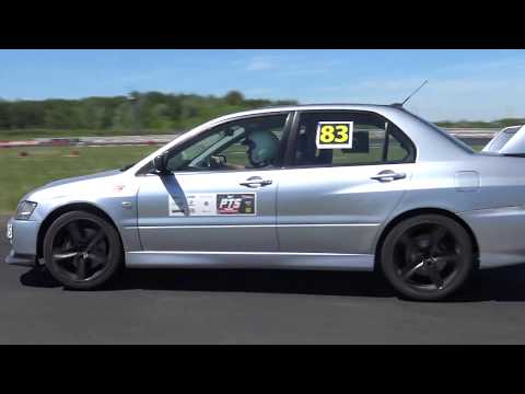 Paweł Budzik - Mitsubishi Lancer Evo IX - Asfaltowy PTS 2 Runda Autodrom Słomczyn 03-06-2017 4K UHD