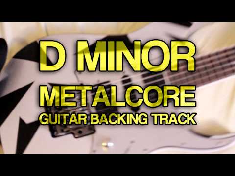 D Minor Metalcore Guitar Backing Track [ Drop D ]
