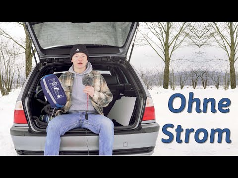 How to sleep in your car in winter! *without auxiliary heating*