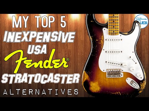 5 GREAT Inexpensive Fender USA Stratocaster Alternatives! 🔥