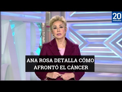 #ANAROSA Quintana habla de su marido y CÓMO AFRONTÓ EL #CÁNCER