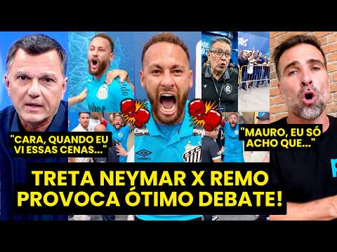 MAURO CEZAR e PILHADO TÊM DEBATE sobre TRETA de NEYMAR vs REMO! “Cara, QUANDO EU VI essas CENAS…”