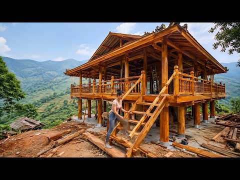 This multi-talented girl built a stilt house all by herself in just 250 days./By@Ma Thị Hiệu