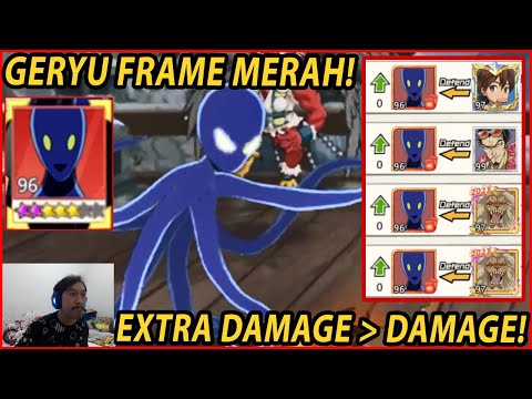 🔥🔥GERYUGANSHOOP FRAME MERAH DENGAN BP 2JUTA (EXTRA DAMAGE GAK NGOTAK) - ONE PUNCH MAN:The Strongest