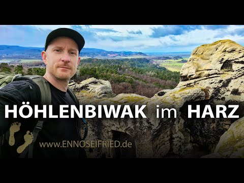 Nachtwandern und Höhlenbiwak im Harz - Fernwanderung zwischen Felsen, Burgruinen und Lost Places ...
