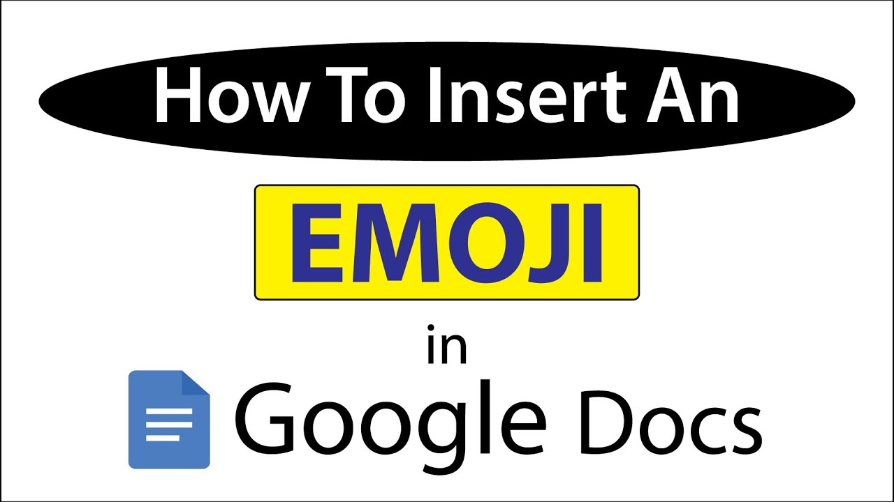 How To Insert An Emoji In Google Docs | Quick & Easy PC Tutorial
