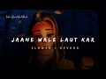 Jaane Wale Laut Kar B Praak Song Slowed And Reverb Lofi Mix