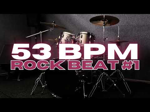 53 BPM - Rock Drum Beat - Loop 1