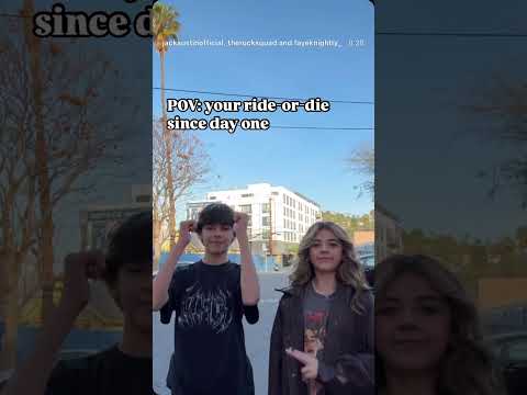 Faye and Jack TikTok 🩷 #rocksquad #bestfriend