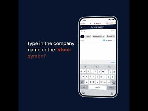 How to Search for a Specific Stock and Buy Shares in it