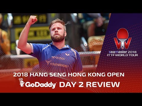 2018 ITTF Hang Seng Hong Kong Open | Day 2 Review presented by GoDaddy