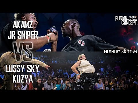 AKAMZ & JR SNIPER vs KUZYA & LUSSY SKY - FUSION CONCEPT 2022 - 1st Round - 6th Battle