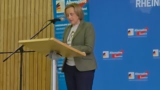 Komplette Rede... Beatrix von Storch... Kaiserslautern... Rheinland-Pfalz!!!