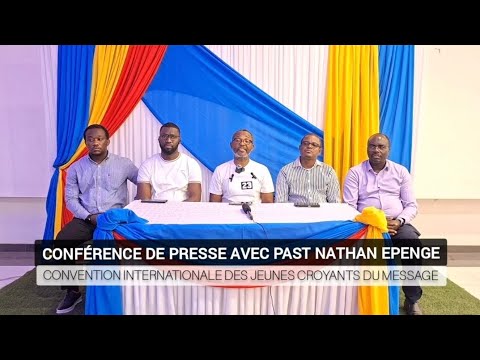 CIJCM: PRESS CONFERENCE WITH PAST NATHAN EPENGE | 11.12.2025 | KINSHASA