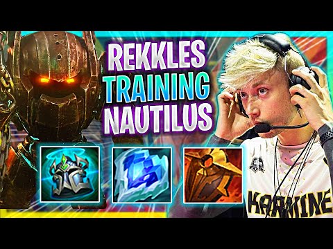 REKKLES TRAINING SOME NAUTILUS! | Rekkles Plays Nautilus Support vs Janna! | Season 2022