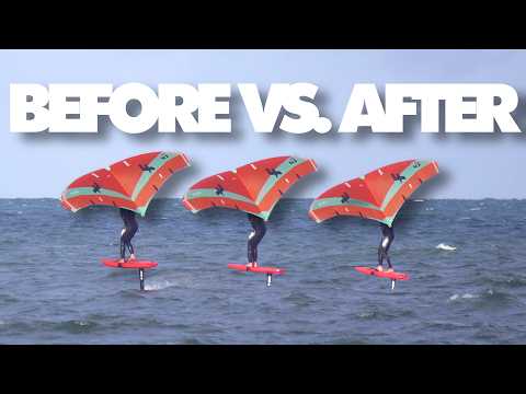 Technique Battle: Switching Feet & Jibing - Wing Foiling Examples