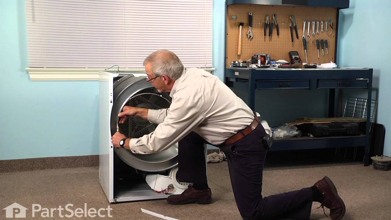 Replacing your Frigidaire Dryer Drum Glide - White Replacing your Frigidaire Dryer Drum Glide - White