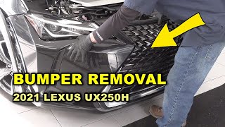 Bumper Removal: Lexus UX250h 2021