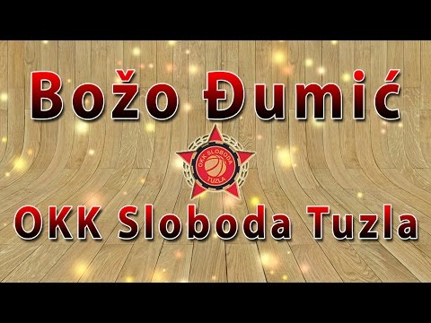Bozo Djumic first game for OKK SLoboda Tuzla