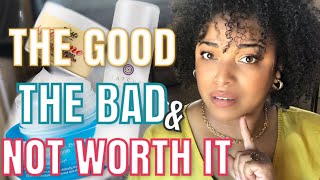Empties #47 ~ LUXURY that’s NOT WORTH & DRUGSTORE you MUST TRY! | high porosity dry skin selfcare
