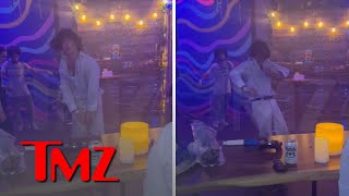 Ezra Miller Wildly Dancing At Hawaiian Lounge Weeks After Arrest | TMZ