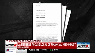 WTOC Exclusive: ILA Local 1414 members allege financial misconduct by chapter leadership, ask for...