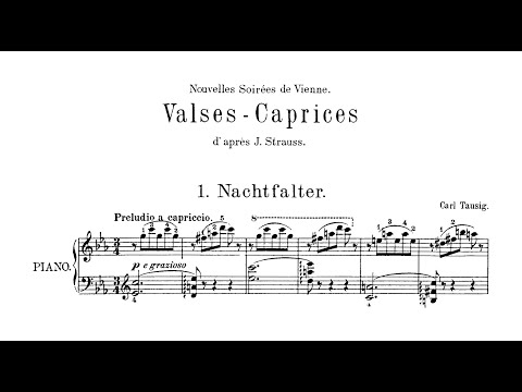 Carl Tausig - Valse-Caprice No. 1 (after Johann Strauss II)