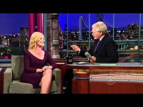 Katherine Heigl uses an Electronic Cigarette with David Letterman