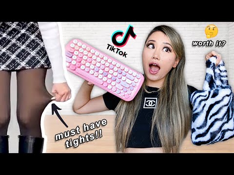 NEW FLEECE TIGHTS!!! Tik Tok made me buy it 😱 | holiday gifting 2020