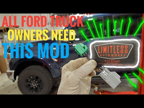 2017-2022 FORD F250 F350 F450 Trucks | Mirror Spot Light **EASY** MODIFICATION |