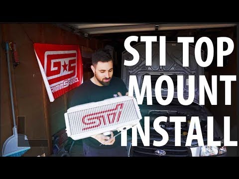 STi Top Mount Install on the XT!!!