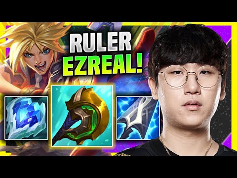 RULER IS SO CLEAN WITH EZREAL! - GEN Ruler Plays Ezreal ADC vs Kindred! | Season 11